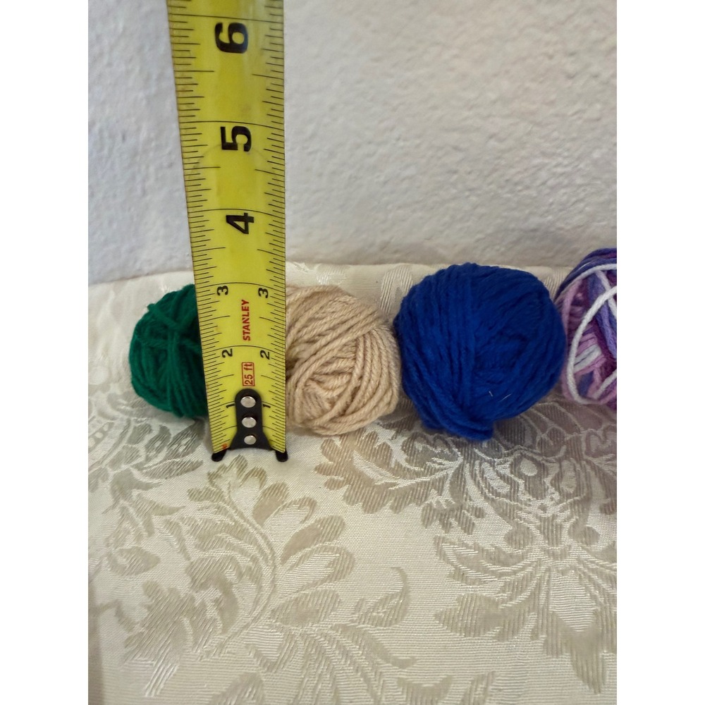 Mixed Yarn Lot Assorted Colors Variegated and Solid Crafting Knitting Crochet - Picture 9 of 11